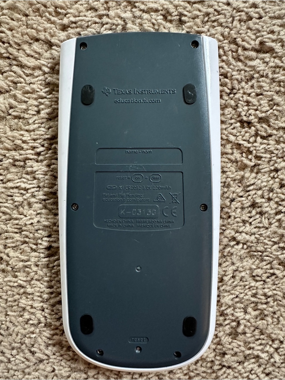 Texas Instruments Calculator. - Picture 2 of 5